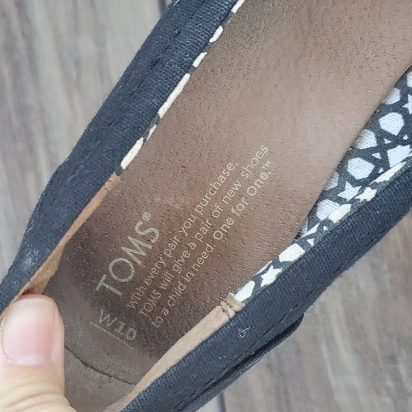 Toms Women Wedge Sandals Open Toe sz 10 - Picture 13 of 13